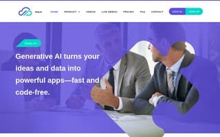 Screenshot of deby.ai