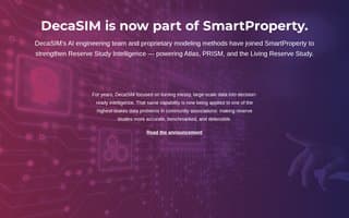 Screenshot of decasim.ai