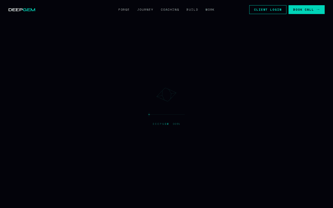 Screenshot of deepgem.ai