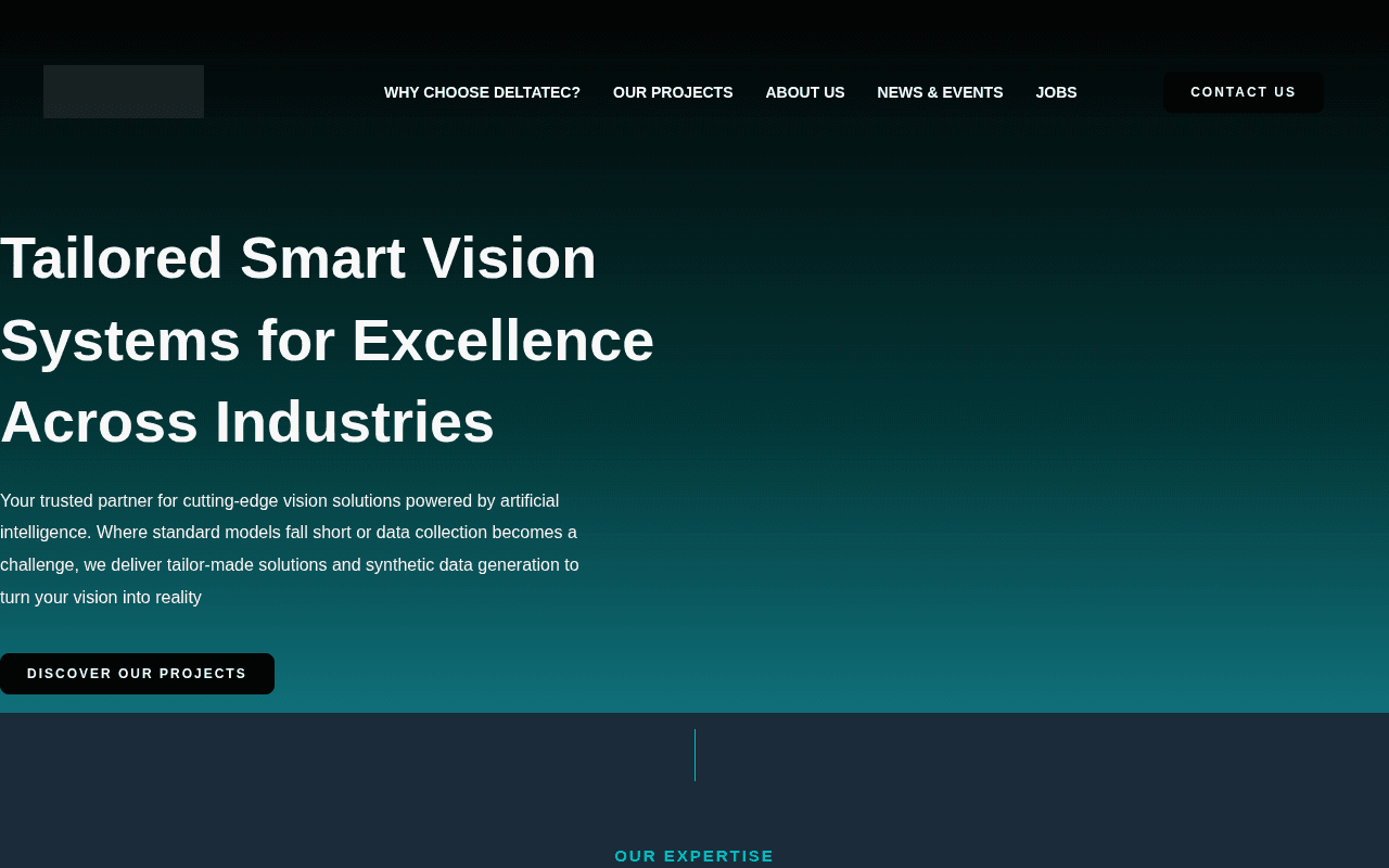 Screenshot of deltatec.ai