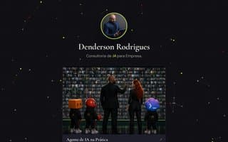 Screenshot of denderson.ai