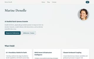 Thumbnail of denolle.ai