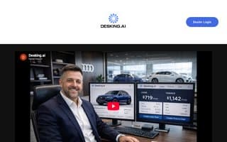 Screenshot of desking.ai