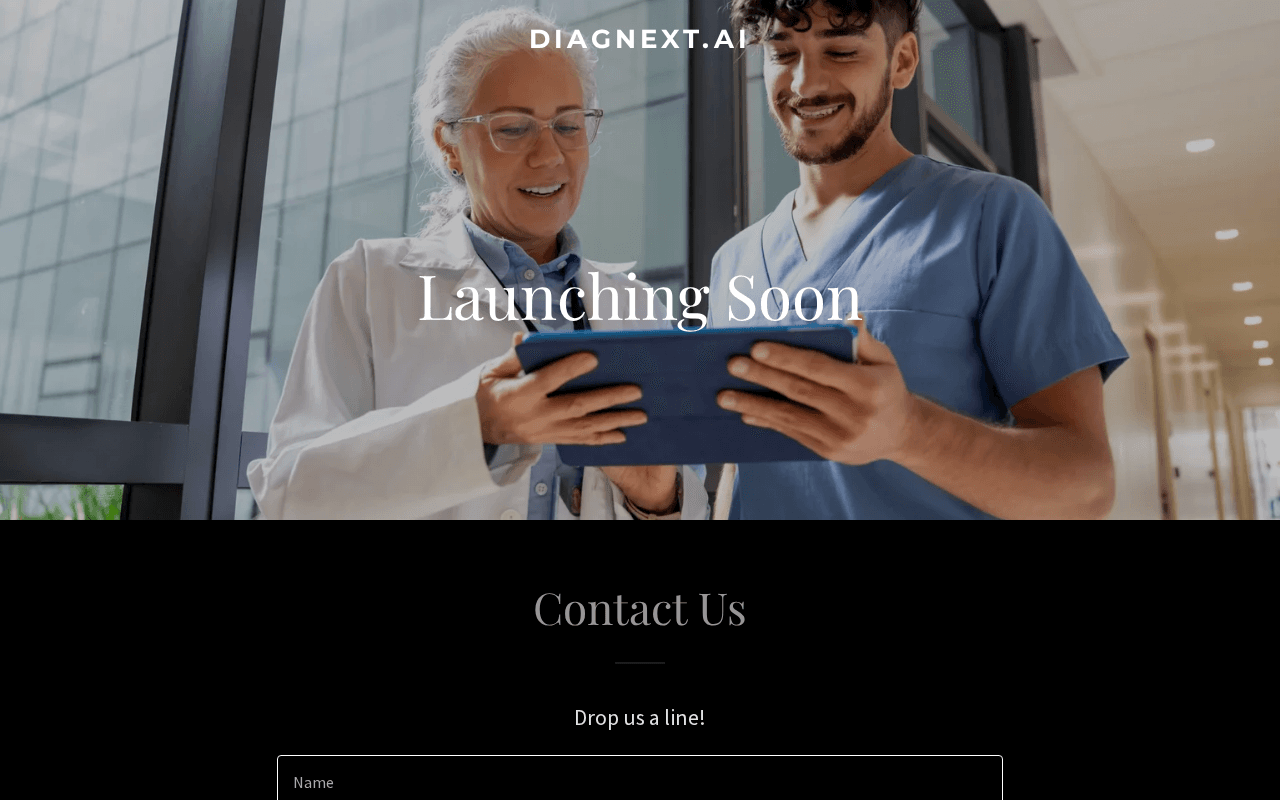Screenshot of diagnext.ai
