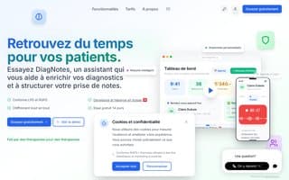 Screenshot of diagnotes.ai