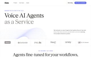 Screenshot of dialo.ai