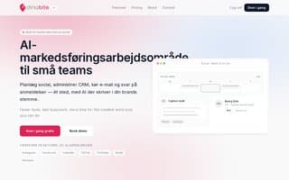 Screenshot of dinabite.ai