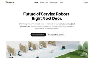 Screenshot of distify.ai