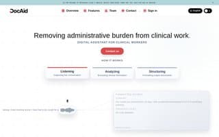 Screenshot of docaid.ai