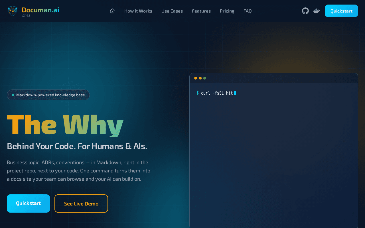 Screenshot of documan.ai