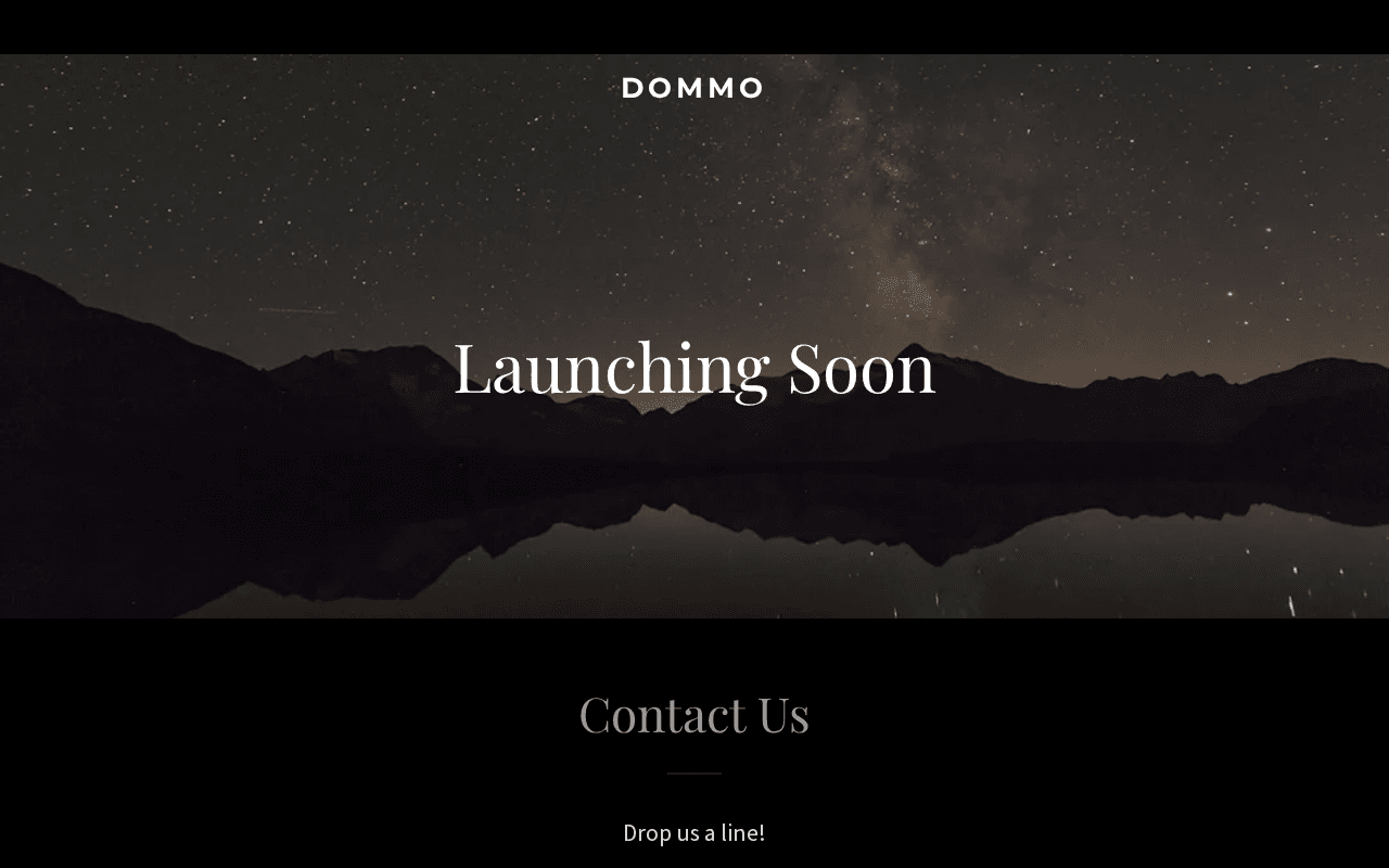 Screenshot of dommo.ai