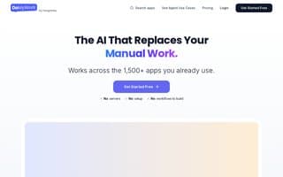 Screenshot of domywork.ai
