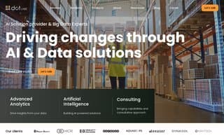 Screenshot of dotlabs.ai