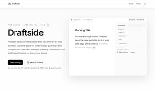 Thumbnail of draftside.ai