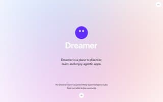 Screenshot of dreamer.ai