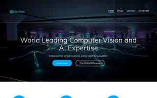 Screenshot of dview.ai