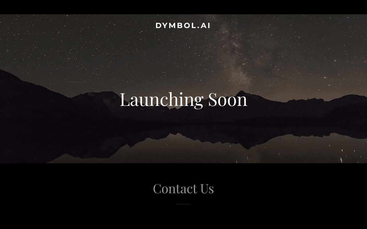 Screenshot of dymbol.ai