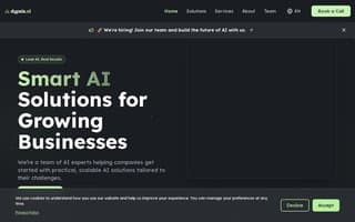 Screenshot of dypsis.ai