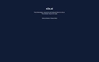 Thumbnail of e2a.ai