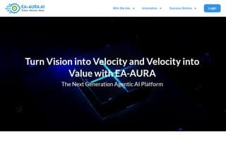 Screenshot of ea-aura.ai