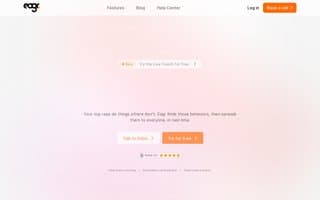 Screenshot of eagr.ai