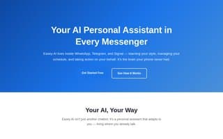 Screenshot of easey.ai