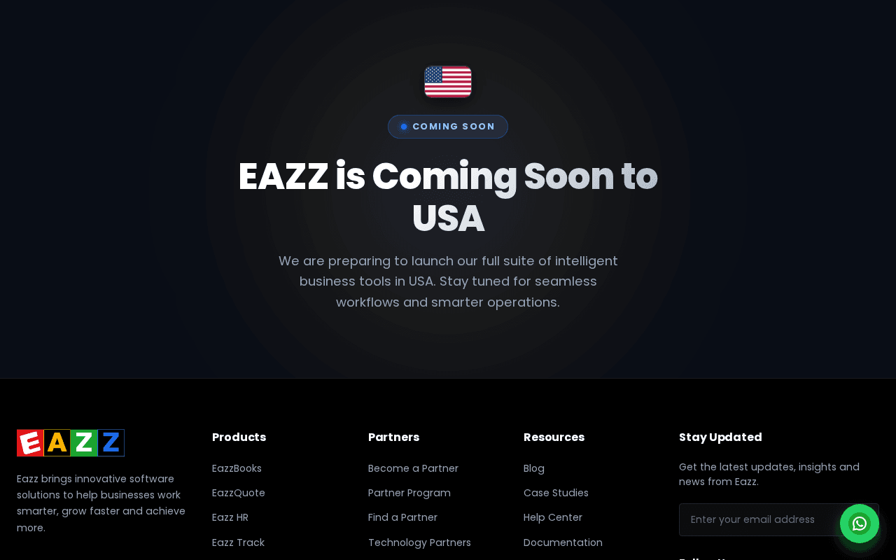 Screenshot of eazz.ai