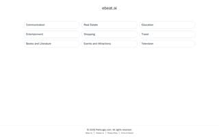Screenshot of ebeat.ai