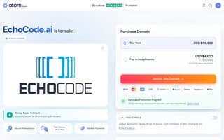 Screenshot of echocode.ai