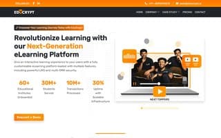 Screenshot of educrypt.ai