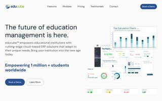 Screenshot of educube.ai