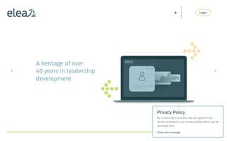 Screenshot of elea.ai