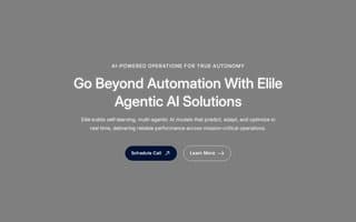 Screenshot of elile.ai