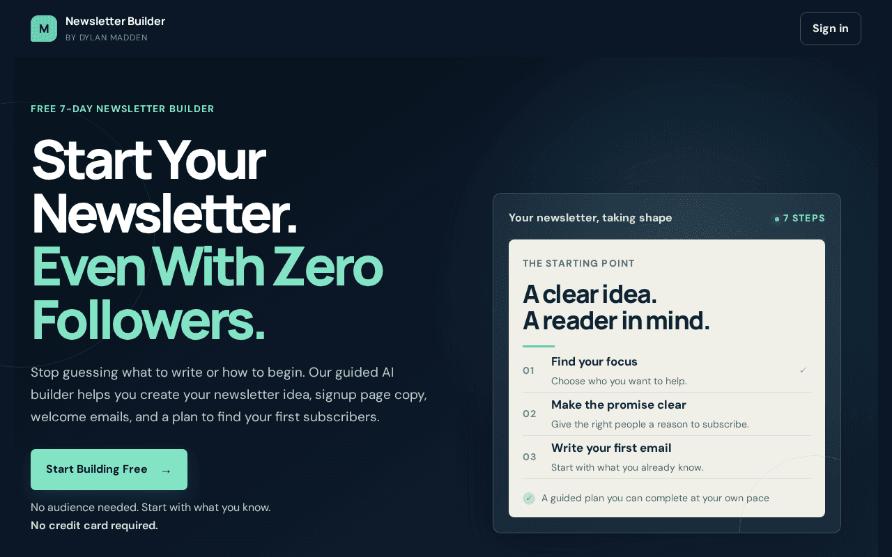 Screenshot of emailmoney.ai
