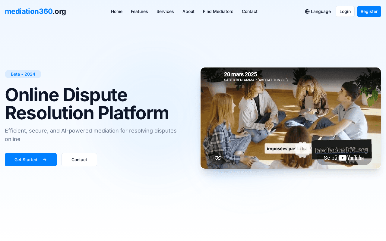 Screenshot of emediation.ai