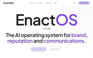 Screenshot of enactable.ai