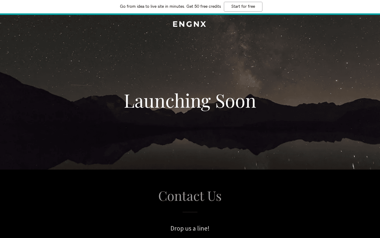 Screenshot of engnx.ai