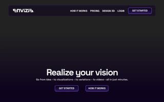 Screenshot of envizia.ai