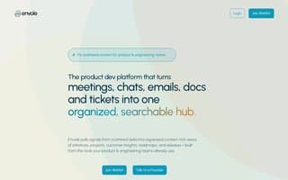 Screenshot of envole.ai