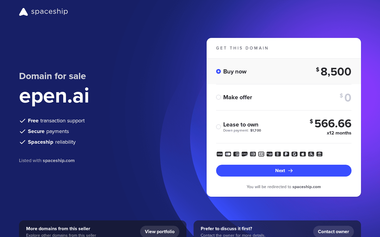 Screenshot of epen.ai