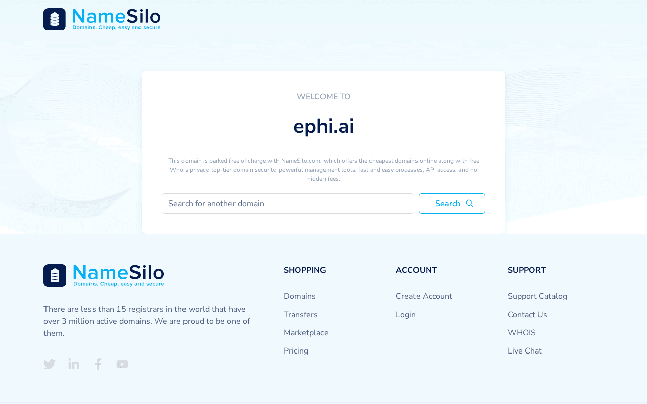 Screenshot of ephi.ai