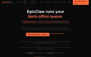 Thumbnail of epicclaw.ai