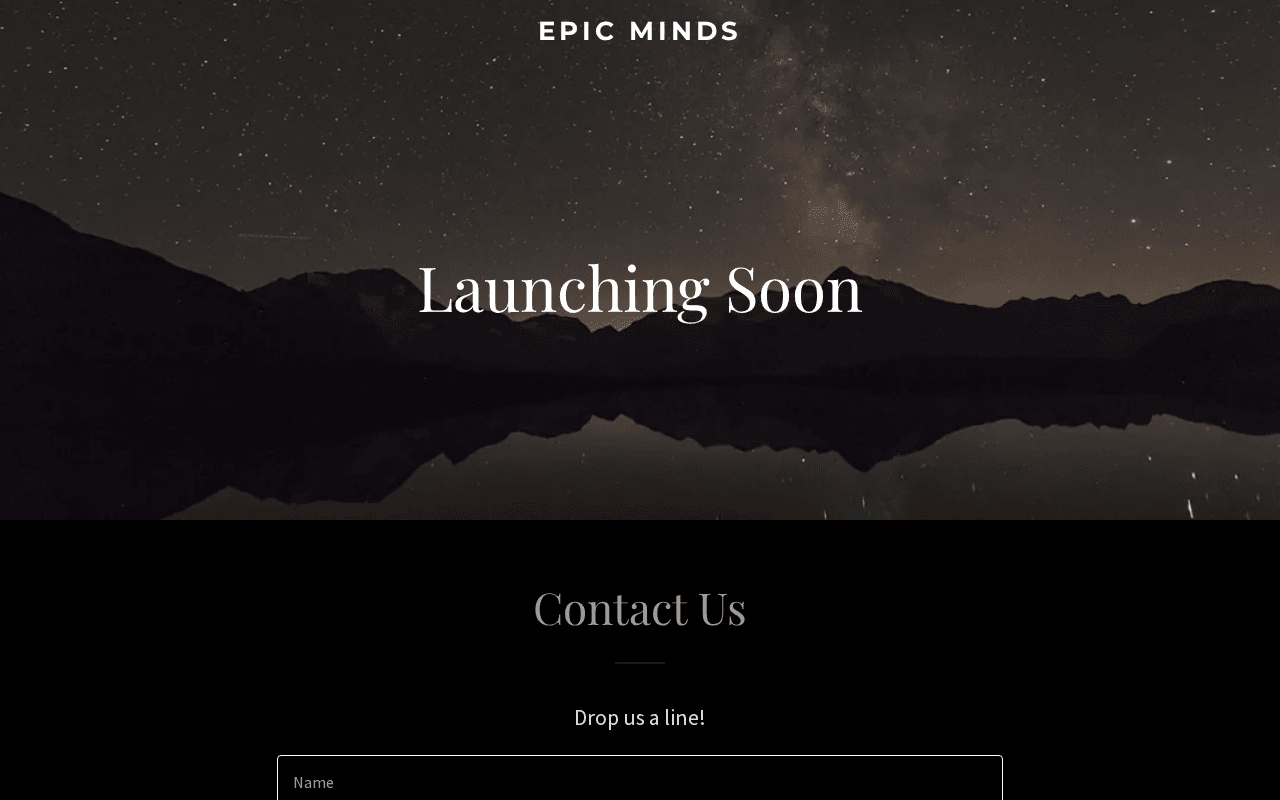Screenshot of epicminds.ai