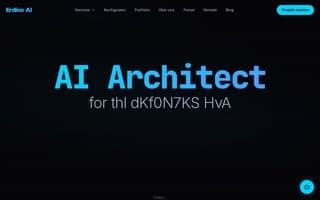 Screenshot of erdinc.ai