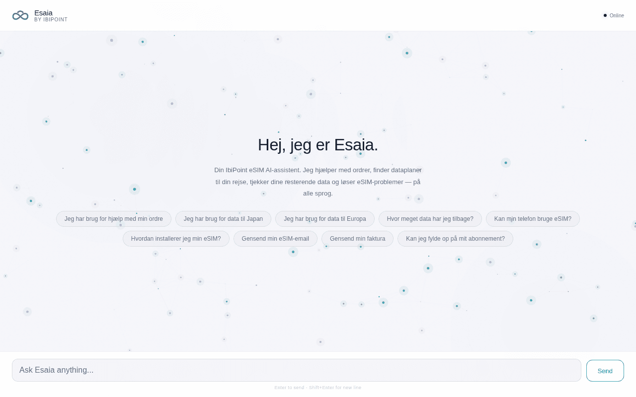 Screenshot of esaia.ai