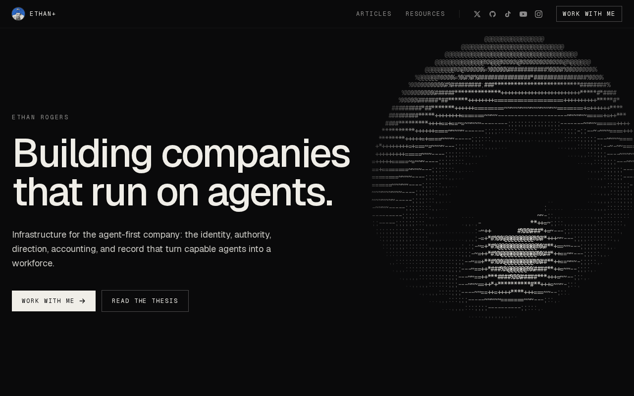 Screenshot of ethanplus.ai