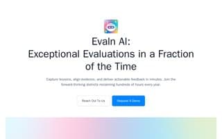 Screenshot of evaln.ai
