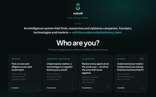Thumbnail of evalue8.ai