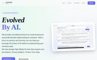 Thumbnail of evolvedby.ai