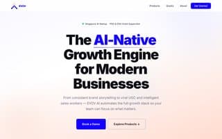 Screenshot of evov.ai